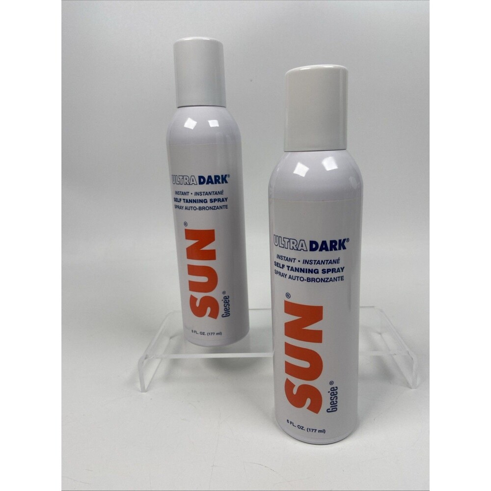 Sun Laboratories Giesee Spray Self Instant Tan Micro Mist Ultra Dark 6 Oz 2 Pack